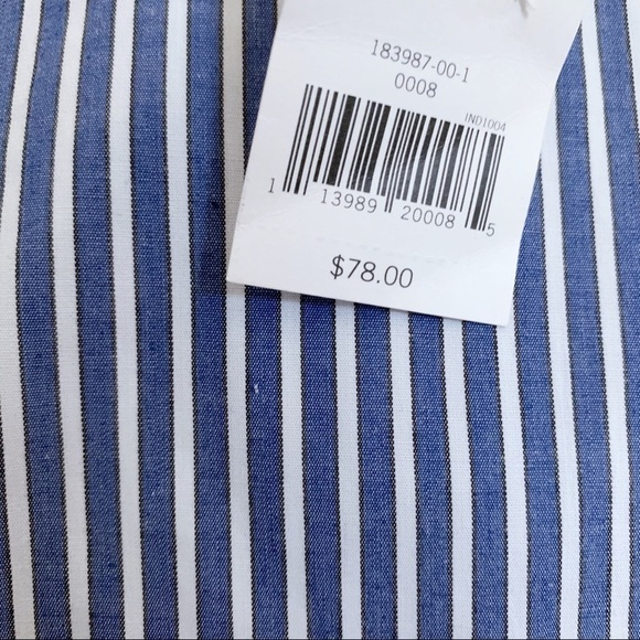 Banana Republic Relaxed Striped Pencil Skirt - Picture 7 of 8